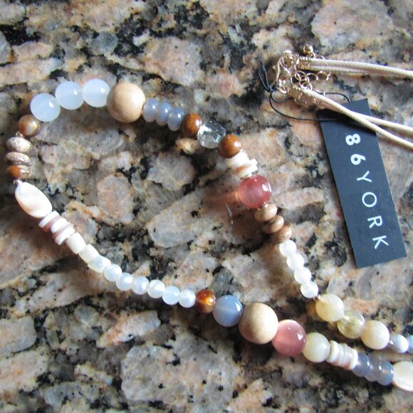 86 York Semi Precious Necklace - Picture 4 of 6